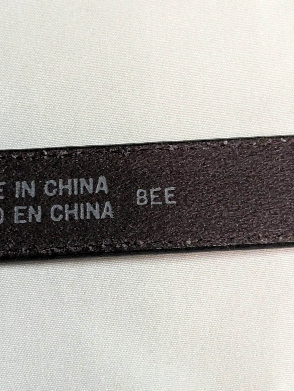 Levi's Black Leather Belt XL 36 Silver Hardware Minimalist Indie Sleaze